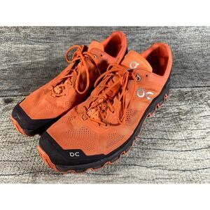 On Cloud Cloudventure Trail Running Shoes Sneakers Flare/Dawn Orange Mens 12.5